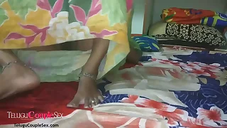 Tamil Regional Aunty In Green Nighty With Her Atrophied Indian Husband Homemade Late Night Sex – Full Hindi Video